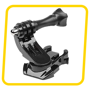 360 Degree Rotatable J-Hook Buckle Base Vertical Surface Mount