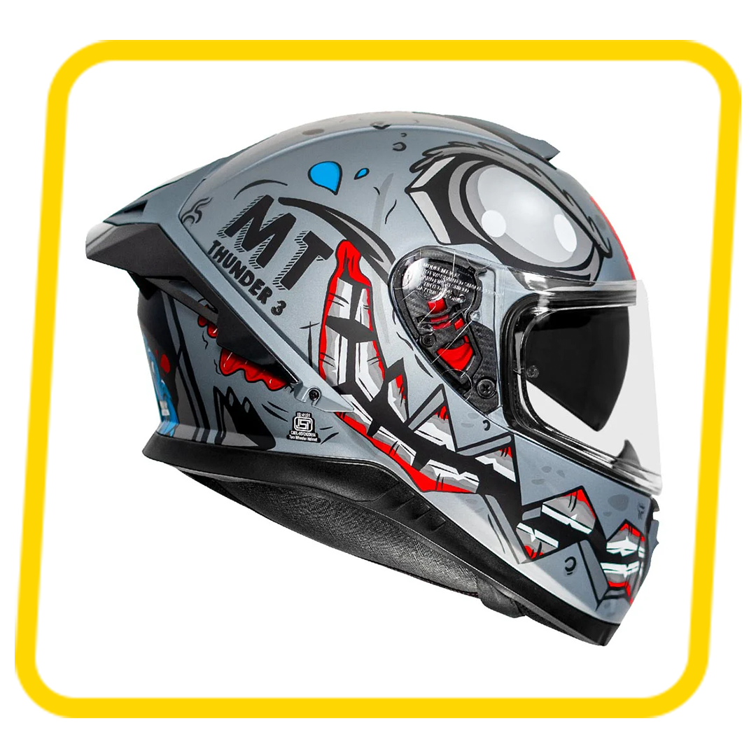 MT HELMETS CREATURE MATT GREY
