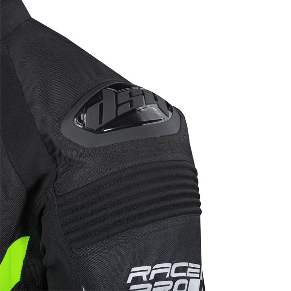 DSG RACE PRO V2 JACKET ( BLACK YELLOW FLUO )