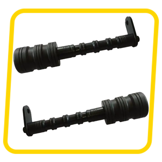 Motorcycle Frame Slider - Crash Guard Protector for Engine Safety -  Universal Fit for Sports & Naked Bikes