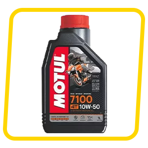 MOTUL 4T 7100 10W50 100% Synthetic 1ltr