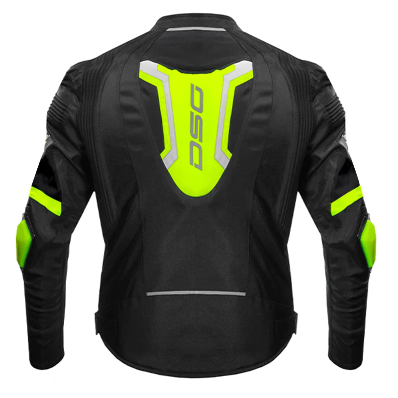 DSG RACE PRO V2 JACKET ( BLACK YELLOW FLUO )