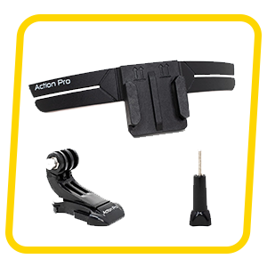 Action Pro 3M Helmet chin mount