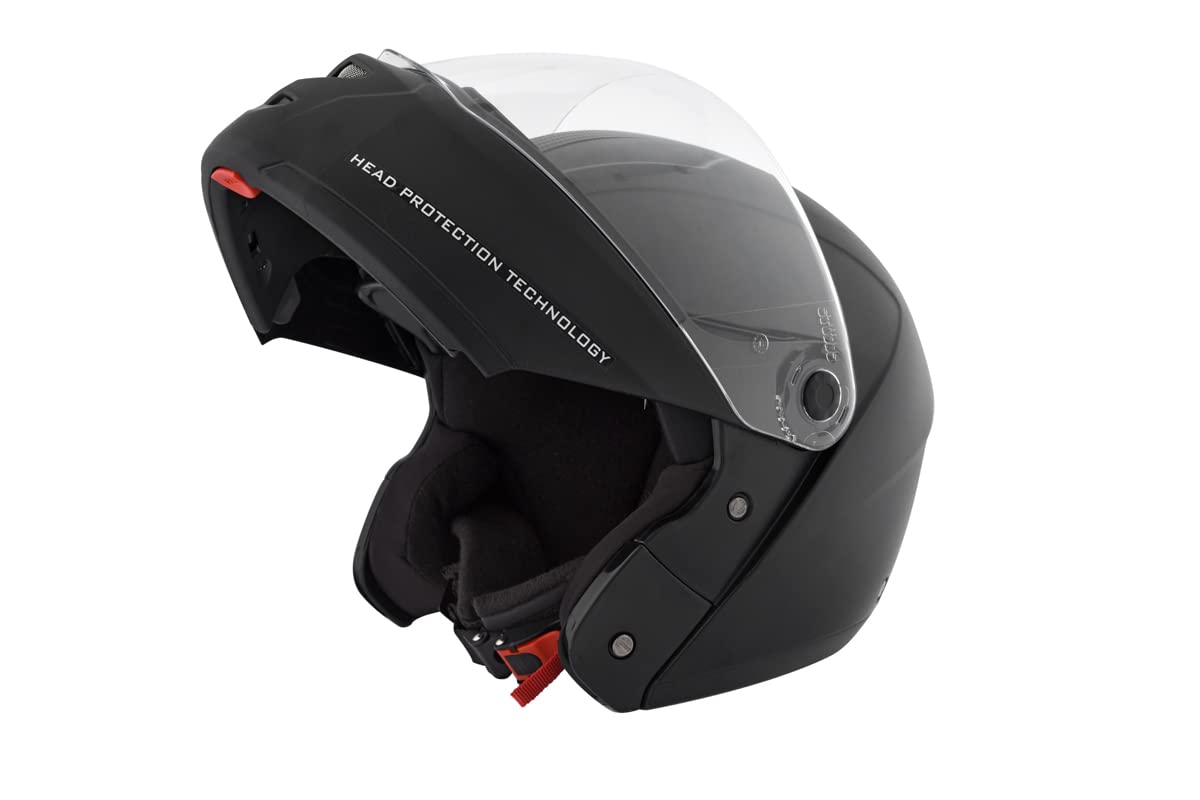 Studds Ninja Elite Black With Carbon Strip With Clear Visor Full Face Helmet