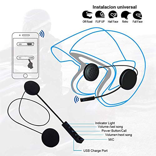BT 8 Wireless Bluetooth Over the Ear Headset with Mic (Black)