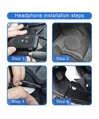 Ejeas V6 Pro+ Bluetooth Intercom (1 Yr Warranty)