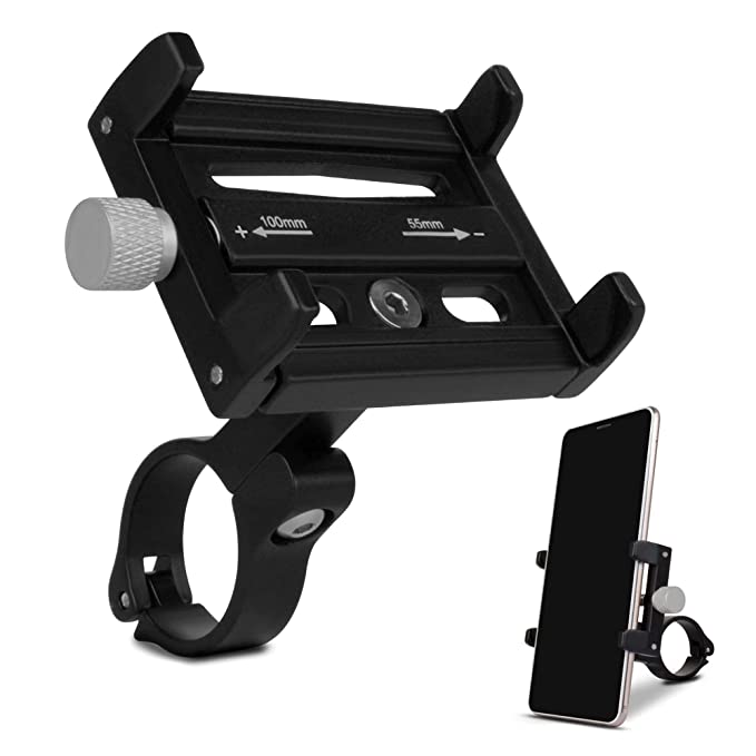 Autofy Universal Claw Grip Aluminum Bike Mobile Holder Phone Mount