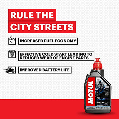 Motul Scooter LE 10W30 Engine Oil (800 ml)