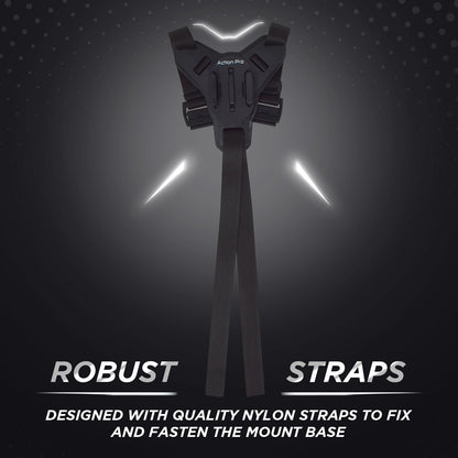 Motorcycle Helmet Strap Compatible with GoPro Hero 9 8 7 6 5 4 3+ 3 SJCAM AKASO APEMAN