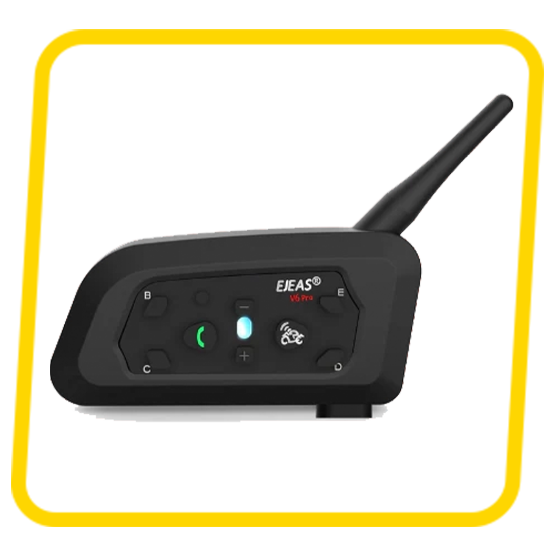 Ejeas V6 Pro+ Bluetooth Intercom (1 Yr Warranty)