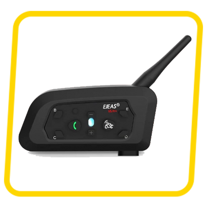 Ejeas V6 Pro+ Bluetooth Intercom (1 Yr Warranty)