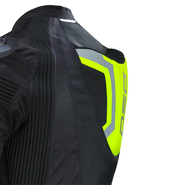 DSG RACE PRO V2 JACKET ( BLACK YELLOW FLUO )