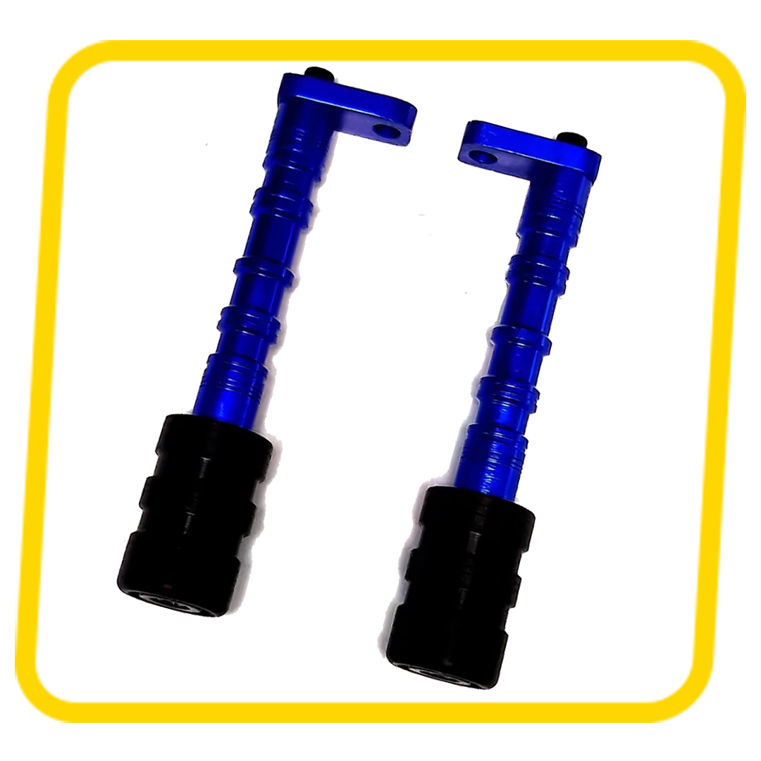 Motorcycle Frame Slider - Crash Guard Protector for Engine Safety -  Universal Fit for Sports & Naked Bikes