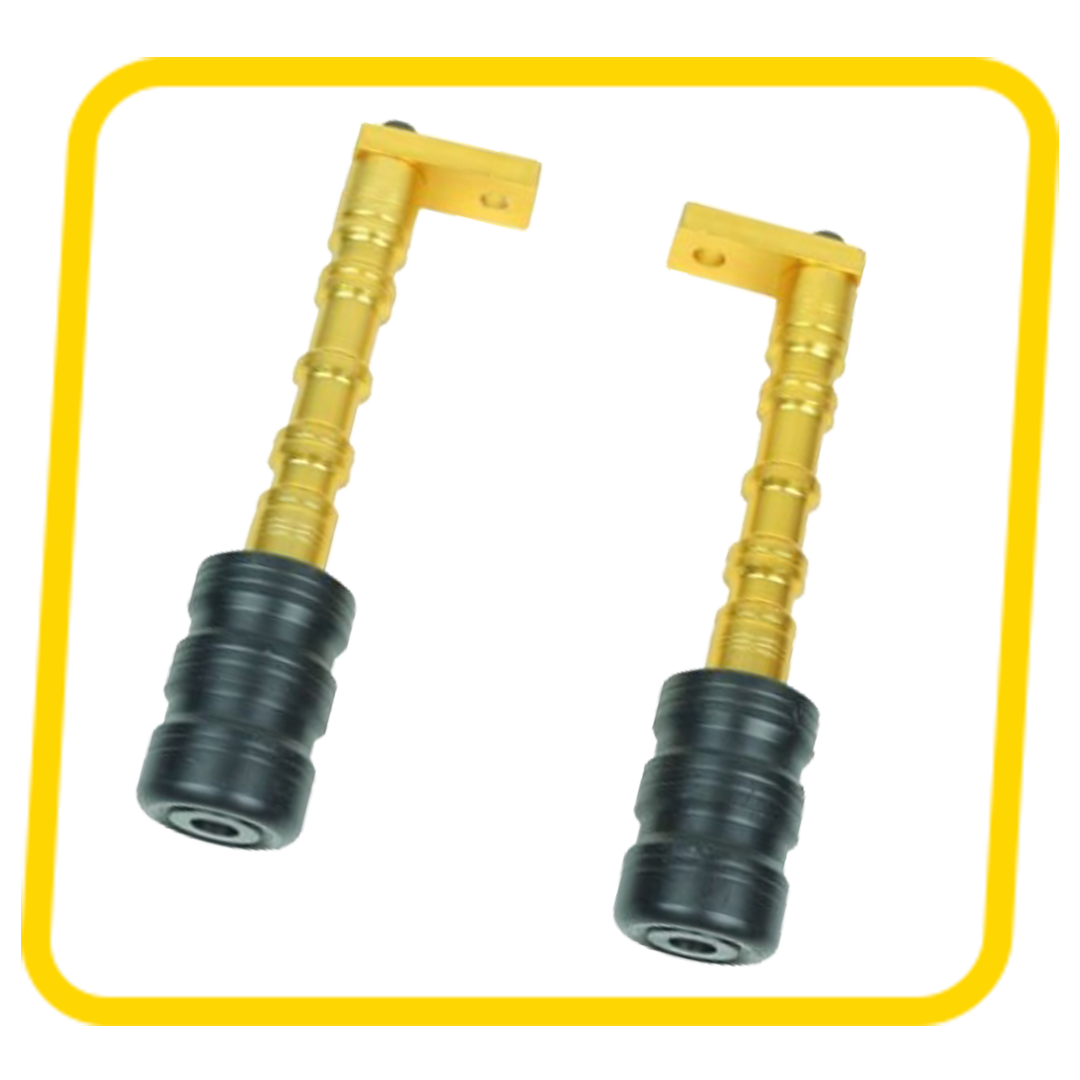 Motorcycle Frame Slider - Crash Guard Protector for Engine Safety -  Universal Fit for Sports & Naked Bikes
