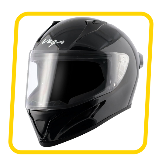 Vega Bolt Black Helmet