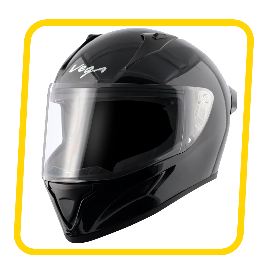 Vega Bolt Black Helmet