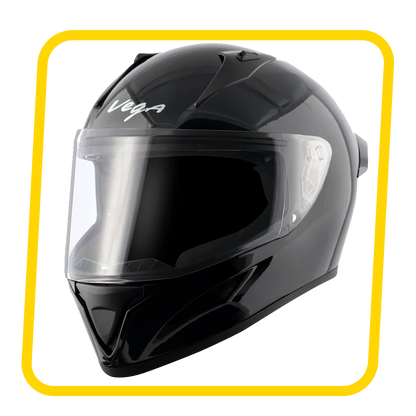 Vega Bolt Black Helmet