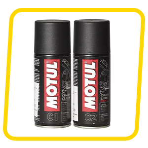 c1 & c2 combo motul chain clean and chain lube